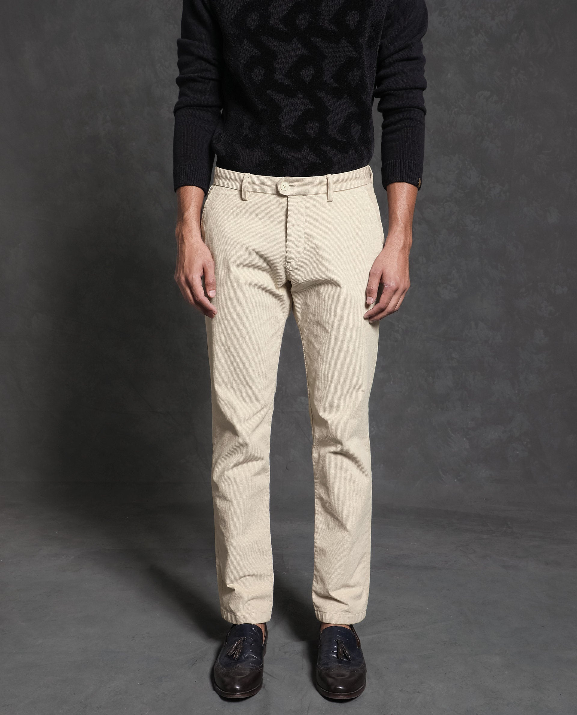 Buy Beige Trousers & Pants for Men by Rare Rabbit Online | Ajio.com